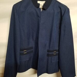 Navy Blue Denim Jacket